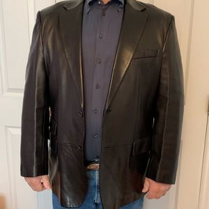 Men’s GUCCI Leather Sport coat by VERA PELLE.